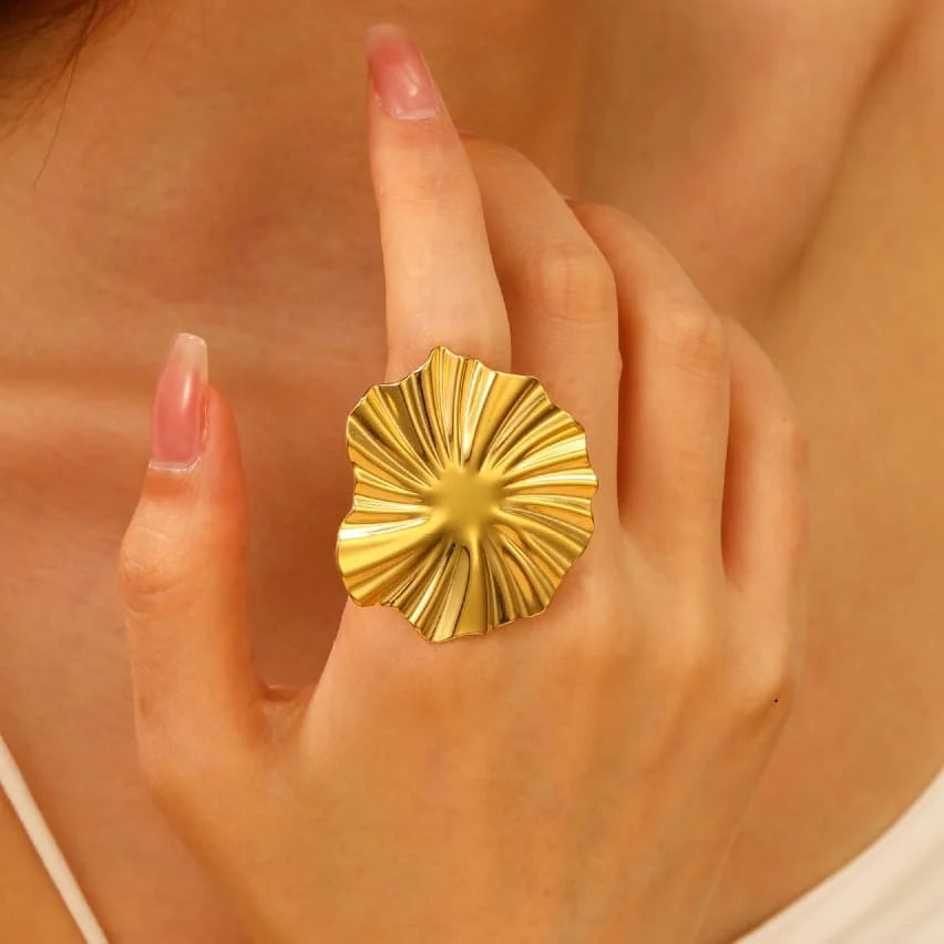 Wholesale-Jewelry-Vintage-Style-Simple-Style-Round-Starfish-Flower-304-Stainless-Steel-Open-Rings-3.jpg