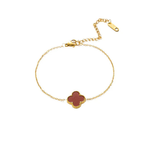 304-Stainless-Steel-18K-Gold-Plated-Elegant-Glam-Luxurious-Plating-Inlay-Four-Leaf-Clover-Acrylic-Rings-Bracelets-Necklace-4.webp