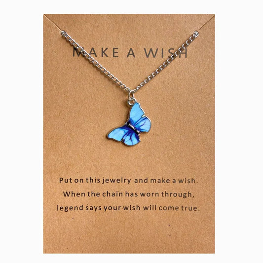 Fashion-Butterfly-Alloy-Plating-Women-s-Pendant-Necklace