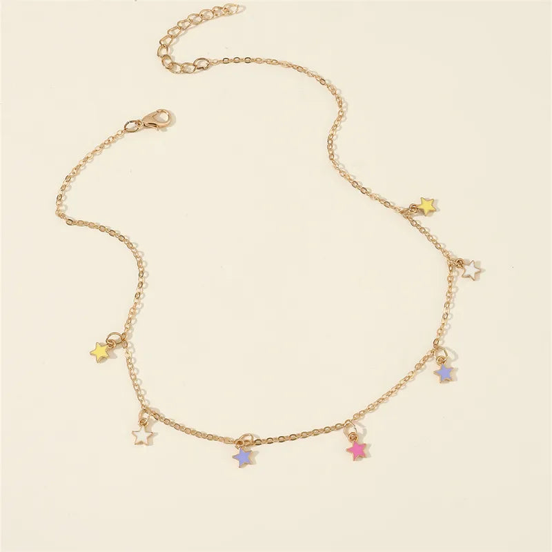 Sweet-Star-Alloy-Chain-Women-s-Necklace-1