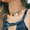 Streetwear-Star-Alloy-Wholesale-Choker