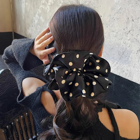 Women-s-Simple-Style-Classic-Style-Color-Block-Cloth-Hair-Tie