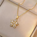 Wholesale-Jewelry-Simple-Style-Classic-Style-Geometric-Flower-Titanium-Steel-Diamond-Pendant-Necklace-cable-chain (3)