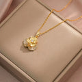 Wholesale-Jewelry-Simple-Style-Classic-Style-Geometric-Flower-Titanium-Steel-Diamond-Pendant-Necklace-cable-chain (22)