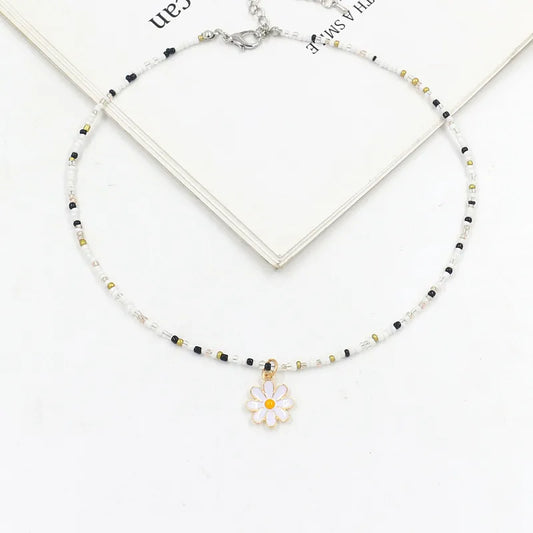 1-Piece-Sweet-Floral-Epoxy-Beaded-Alloy-Pendant-Necklace (2)
