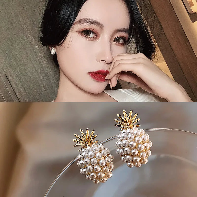 1-Pair-Cute-Fruit-Plating-Alloy-Ear-Studs-3