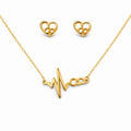 Heartbeat Infinity Necklace-