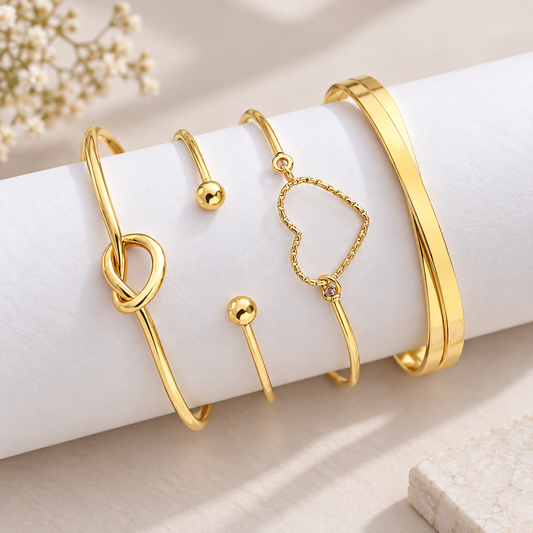 Cocktail Bracelet set of 4