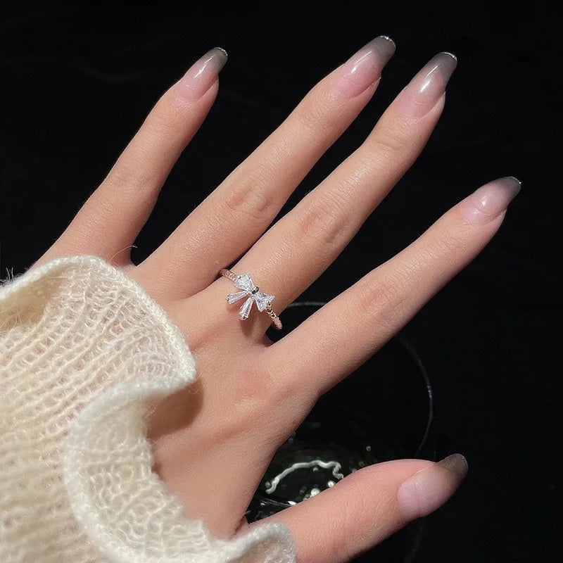 Pretty Bow Ring Only For Girls