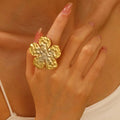 Wholesale-Jewelry-Vintage-Style-Simple-Style-Round-Starfish-Flower-304-Stainless-Steel-Open-Rings-2.jpg