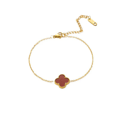 304-Stainless-Steel-18K-Gold-Plated-Elegant-Glam-Luxurious-Plating-Inlay-Four-Leaf-Clover-Acrylic-Rings-Bracelets-Necklace-4.webp