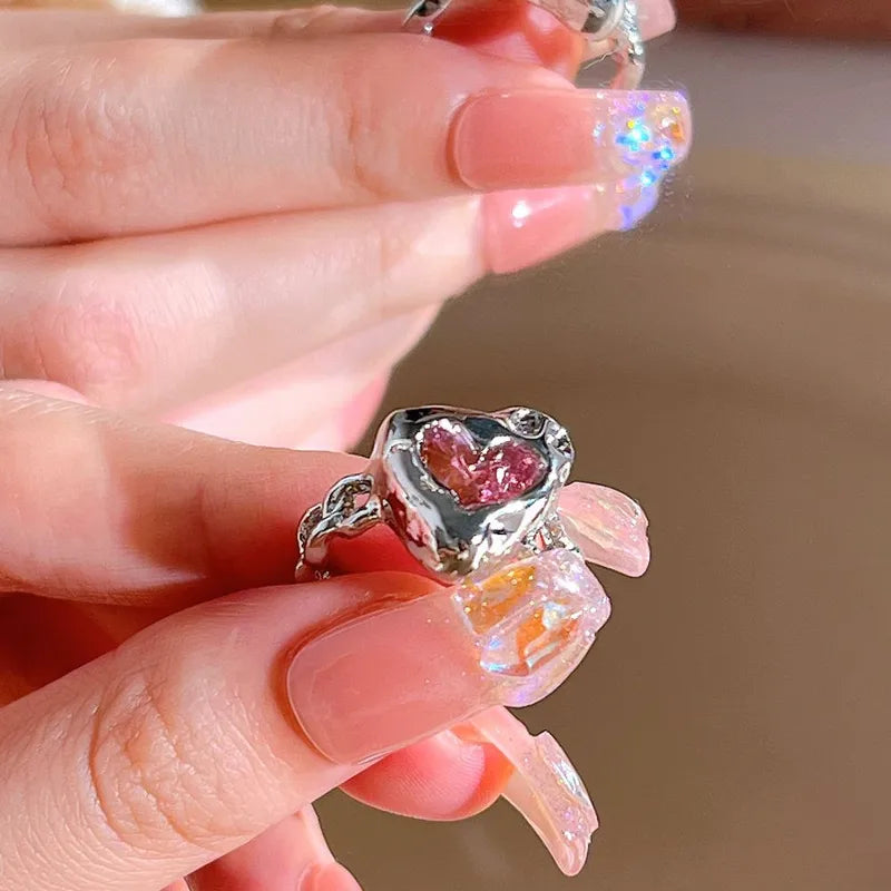 Sweet-Heart-Shape-Butterfly-Alloy-Plating-Inlay-Zircon-Women-s-Open-Rings (2)