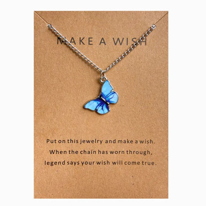 Fashion-Butterfly-Alloy-Plating-Women-s-Pendant-Necklace