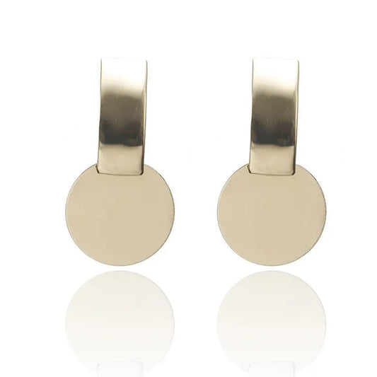 Simple-Style-Geometric-Plating-Alloy-No-Inlaid-Earrings-9999