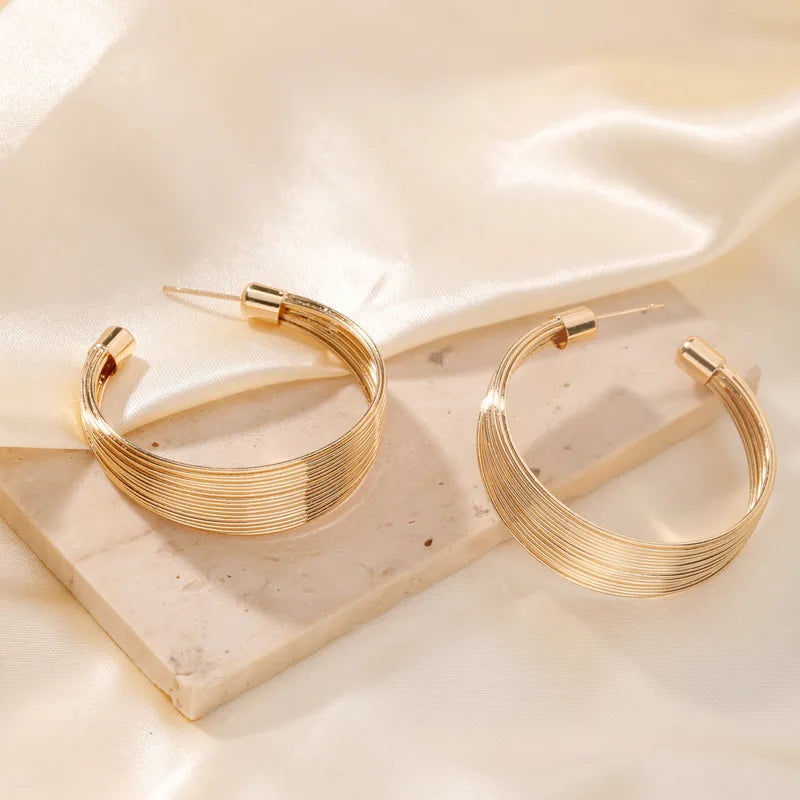 IG-Style-Simple-Style-Solid-Color-Iron-K-Gold-Plated-Women-s-Jewelry-Set-1