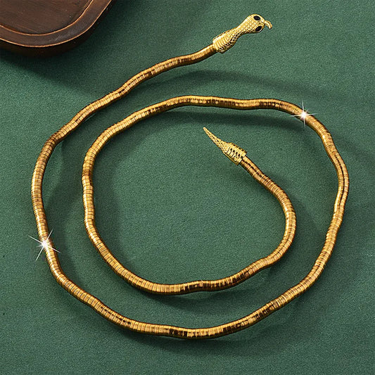 Luxurious-Punk-Cool-Style-Snake-Zinc-Alloy-Wholesale-Necklace-4