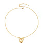 Wholesale-Jewelry-Vacation-Simple-Style-Heart-Shape-Bow-Knot-Titanium-Steel-Plating-Pendant-Necklace-Cable-Chain (1)
