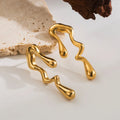 1-Pair-IG-Style-French-Style-Simple-Style-Irregular-Heart-Shape-Solid-Color-Oil-Pressure-Plating-304-Stainless-Steel-18K-Gold-Plated-Ear-Studs-3