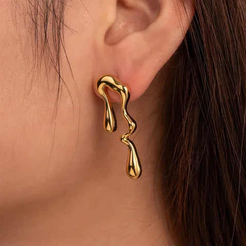 1-Pair-Simple-Style-Classic-Style-C-Shape-Solid-Color-Plating-304-Stainless-Steel-Ear-Studs