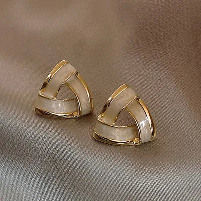 1-Pair-Elegant-Sweet-Square-Heart-Shape-Bow-Knot-Inlay-Imitation-Pearl-Alloy-Rhinestones-Earrings