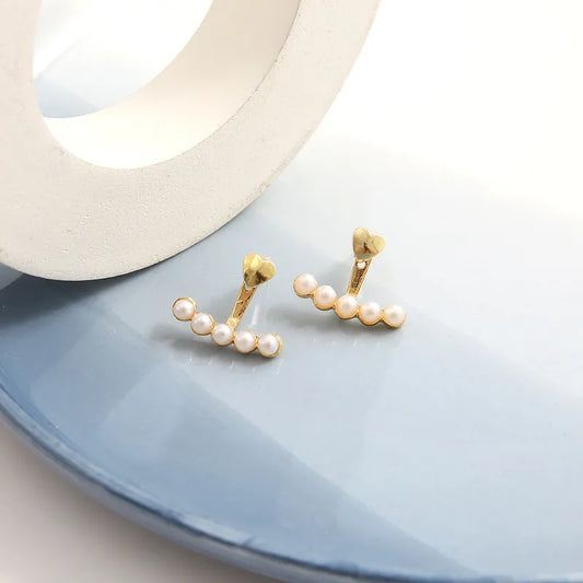Retro-Geometric-Plating-Alloy-No-Inlaid-Stud-Earrings-3