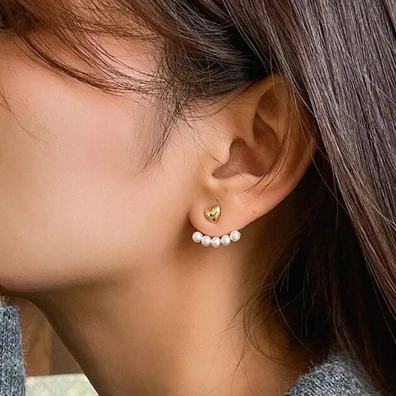 Retro-Geometric-Plating-Alloy-No-Inlaid-Stud-Earrings