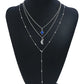 Sweet-Moon-Rhinestones-Alloy-Box-Chain-Layered-Necklaces-Wholesale