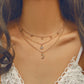 Moon Necklace is made of Stainless Steel (Anti tarnish).it is specially designed for women and girl,so that she can looks beautiful.Shop dainty triple layered moon & star necklace for women with Gold plated zircon inlay. Perfect streetwear jewelry for stylish ladies & gifting.you can use this for weddings,parties,office wear and daily wear.