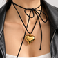 18K Gold Plated Heart Pendent necklace