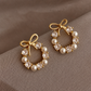 Bow Round Studs