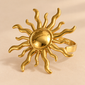 Bright Sun Adjustable Ring