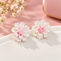 Cute flower stud