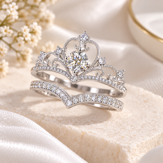 Crown Double Rings👑