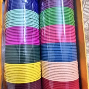 cart 3 Plain Metal Trending bangles In 12 Colors set