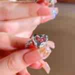 Pink Sweet Heart Ring