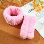 Cute Simple Style Solid Color Spong handband