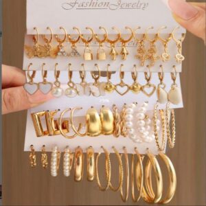 Cocktail Trendy Earrings (pair of 24)