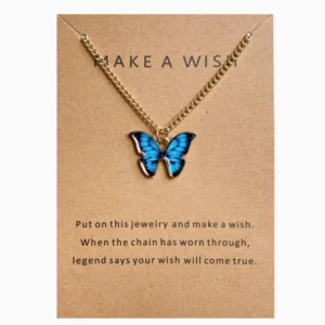 Butterfly chain pendent