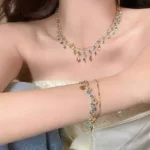 Beach Wear Necklace and Bracelet Set