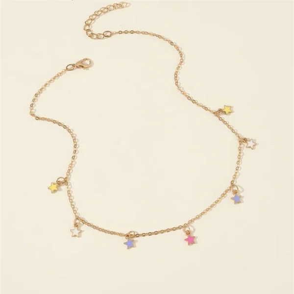Sky Colourful Stars Chain - Image 2