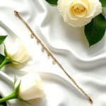 Elegant Gold-Plated Charm Bracelet for Women