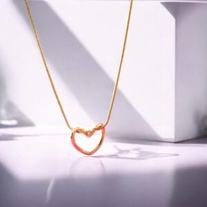 HOLLOW HEART CHAIN
