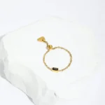 Dreamy Black Ring