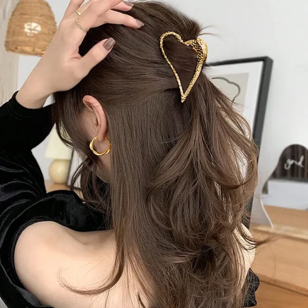 Heart Shape Hair Claws