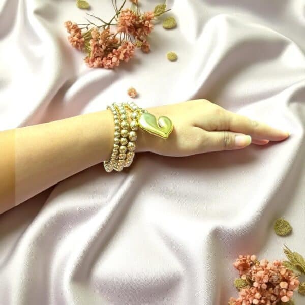 Crooked Heart Bracelet Stack - Image 3