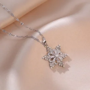 Women's Dancing Star Pendant Necklace