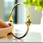 Stainless Steel Openable Crystal Bracelet | Latest Stylish Cuff Bangle